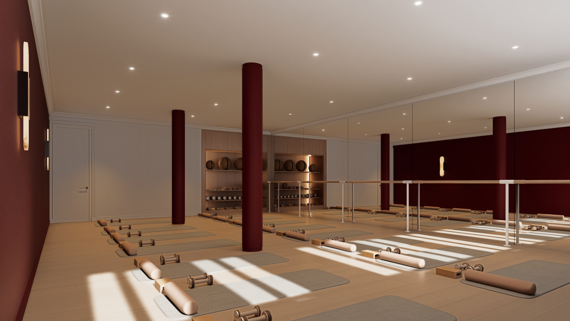 Barre & Mat Room — HeartCore Ritual studio